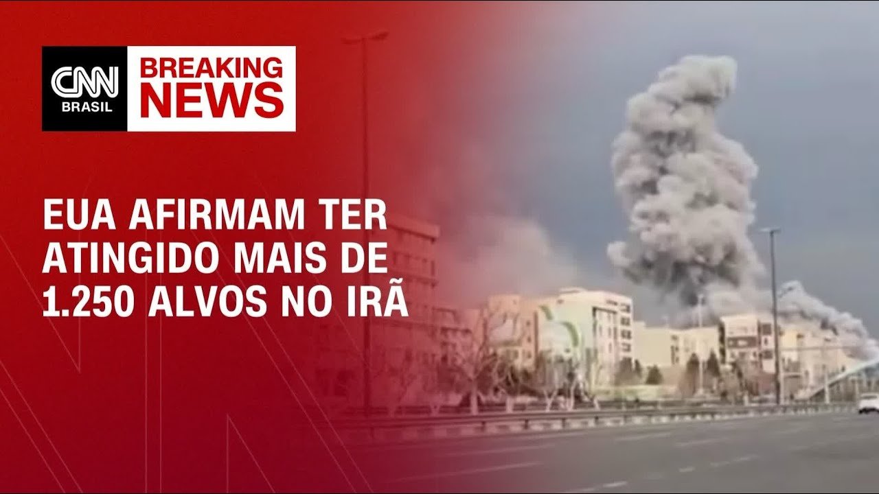 Guerra no Oriente Médio: EUA afirmam ter atingido mais de 1.250 alvos no Irã  | CNN 360°