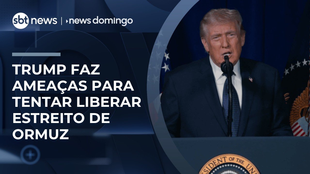 Trump ameaça atacar usinas de energia e pontes do Irã caso Ormuz não seja reaberto