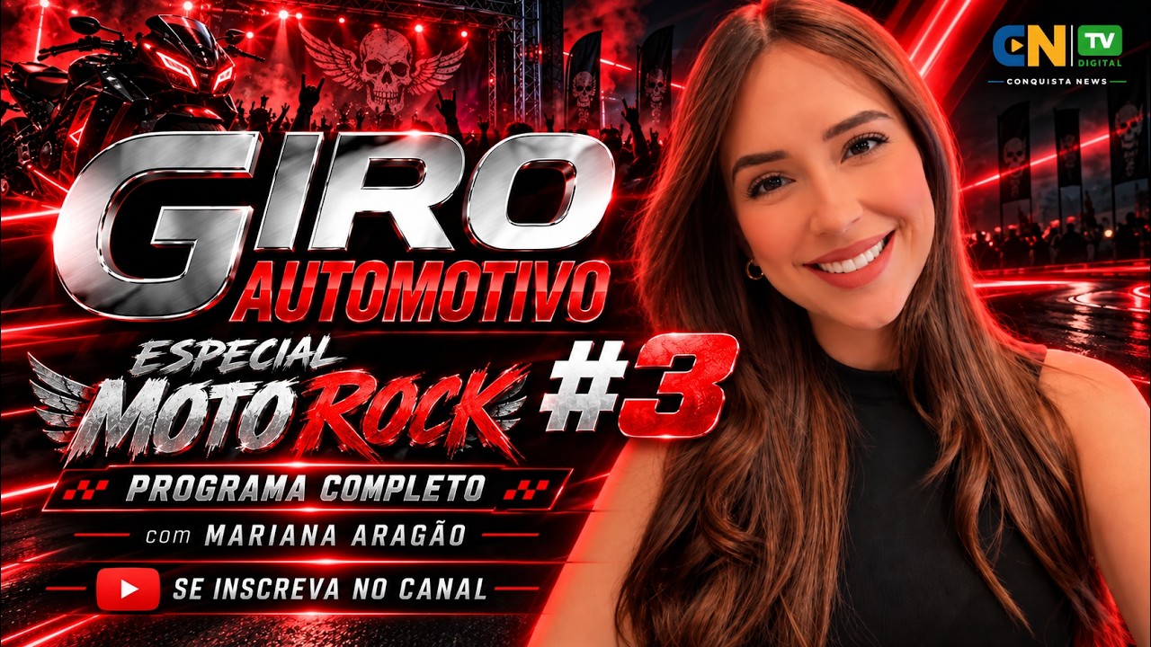GIRO AUTOMOTIVO - Programa Completo - ESPECIAL MOTO ROCK - 03/10/2026 - CN TV DIGITAL / PGM Nº 003