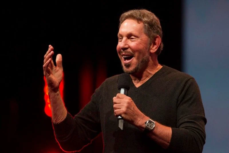 2. Larry Ellison
Patrimônio: US$ 226,9 bilhões
Idade: 80 anos
Fonte do patrimônio: Oracle
Cidadania: EUA


