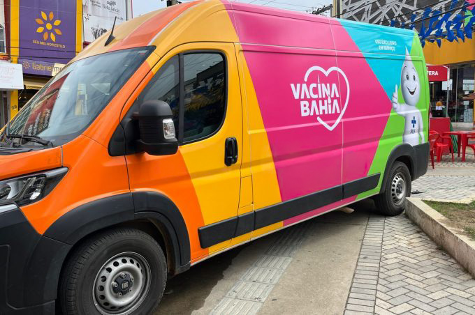 Conquista: Vacimóvel leva vacinação contra a gripe à Praça Nove de Novembro