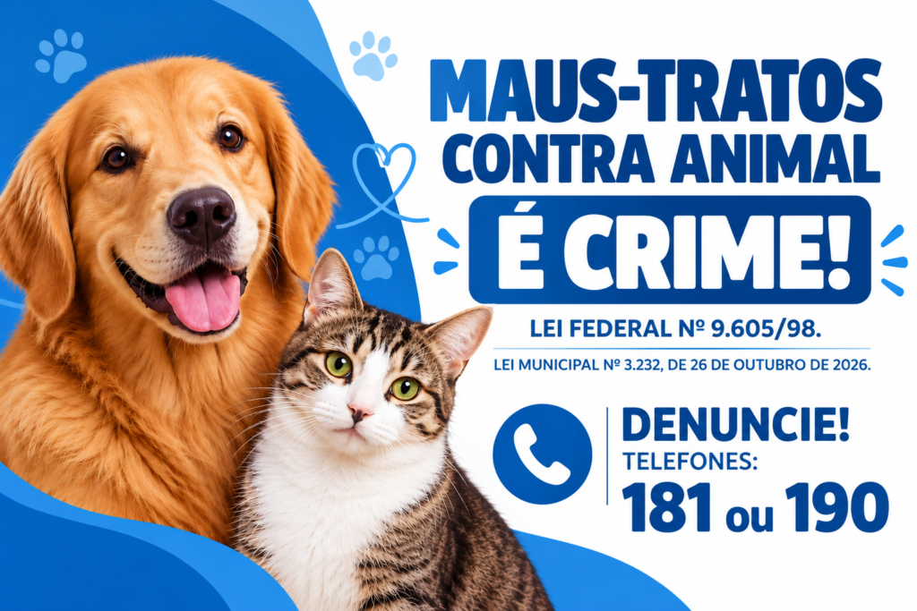 Condomínios de Conquista podem receber multa por falta de avisos contra maus-tratos a animais