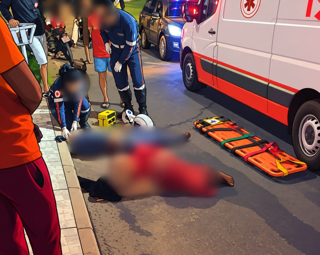 Casal fica gravemente ferido após acidente com moto furtada em Vitória da Conquista