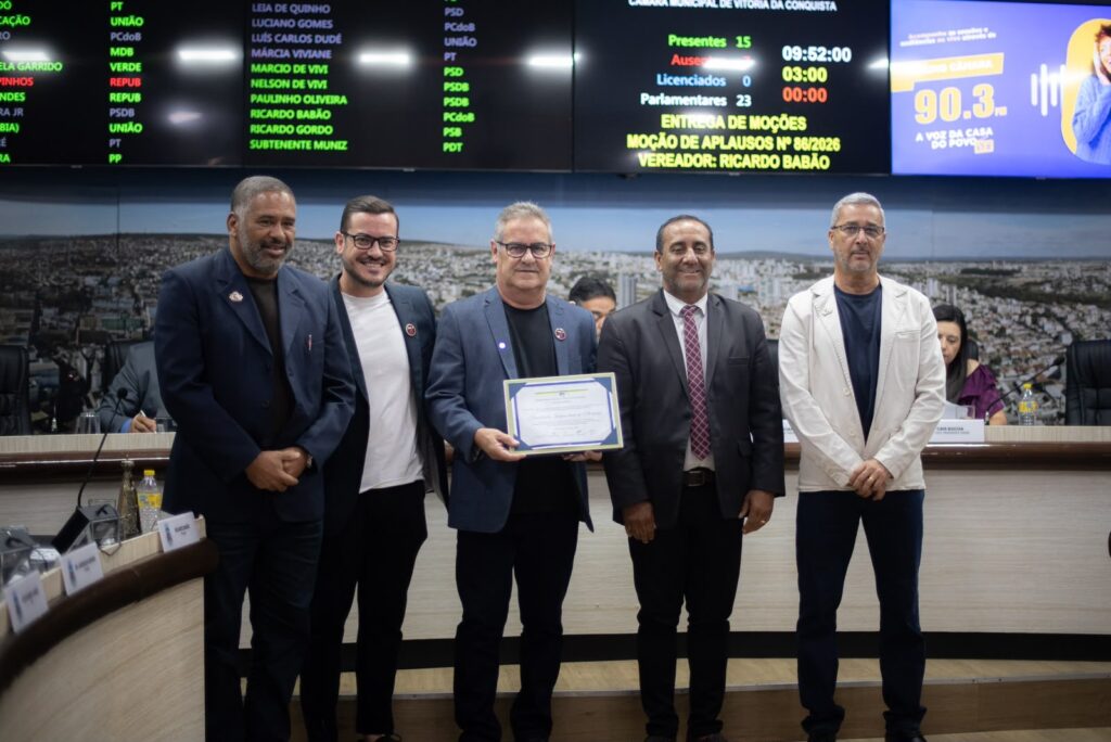 Câmara de Conquista concede Moção de Aplausos à FAINOR