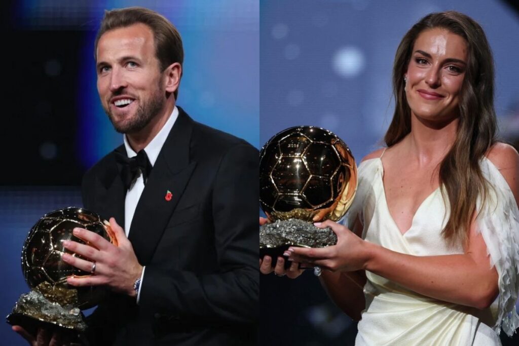 Bola de Ouro 2026: Harry Kane e Alexia Putellas são premiados